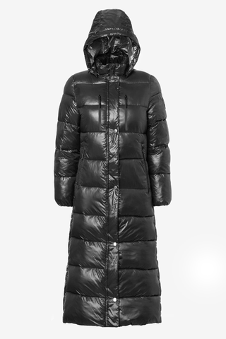 Mantel Lang Irma Schwarz