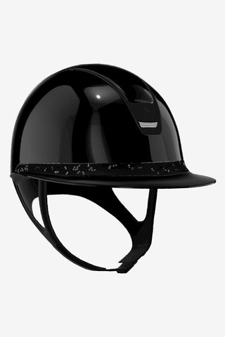 2.0 Miss Shield Glossy Frontal Band Crystal Leaf Matt Schwarz