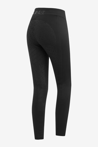 Rica Fleeceforede Ridetights Full Grip Sort