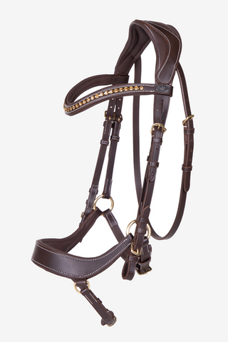 Devi Trense inklusive Zügel Braun