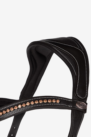 Bitloos Hoofdstel Anatomisch Zwart