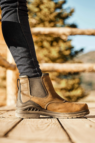 Barnyard Twin Gore II Waterdichte Laarzen Dames Antique Brown