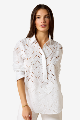 Bluse Millington Weiß