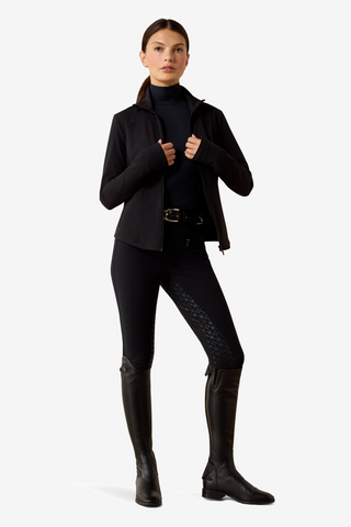 Sweatshirt SolVeil Full Zip Schwarz