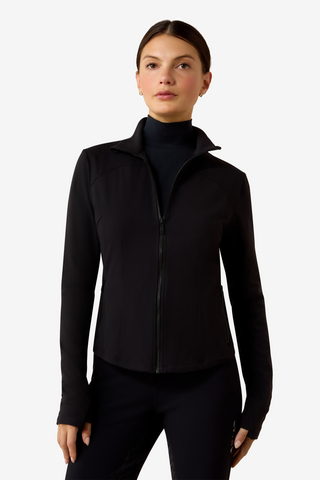 Tröja SolVeil Full Zip Svart