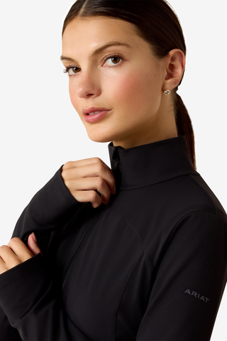 Sweatshirt SolVeil Full Zip Schwarz