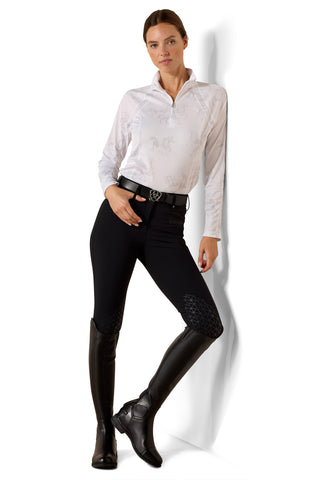 Reitshirt Sunstopper 3.0 White Mirage Print