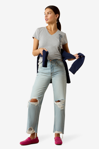 T-shirt Logo Heather Grey