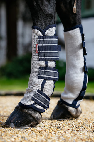 Flugbenskydd Arika Mesh navy