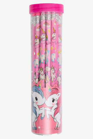 Crayons avec motif licorne