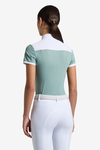 Perforeret Konkurrenceskjorte Junior Mintgrøn