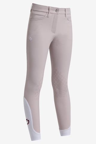 Reithose Knie Grip Junior Violet Ice