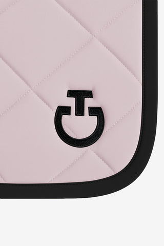 Jump Saddle Pad Diamond Quilting Violet Ice/Black