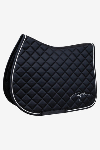 Diamond Jumping Saddle Pad Black