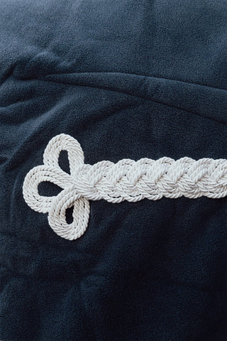 Heavy Fleecetäcke Navy