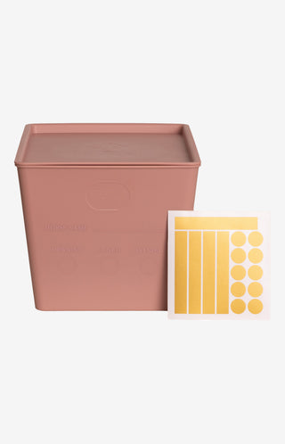 Grooming Futterbox mit Deckel 7L Old Rose