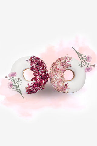 Pferdeleckerlis Donuts Pink & Red Cornflower 2er-Pack