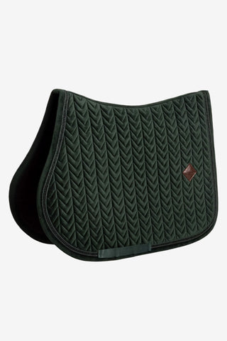 Jumping Saddle Pad Velvet Mini Pearls