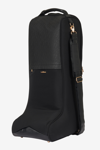 Luxe Stiefeltasche Schwarz