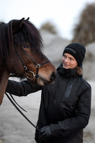 Eques KLHelge Gebreide Muts Zwart