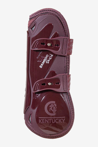 Bamboo Tendon Boots Bordeaux