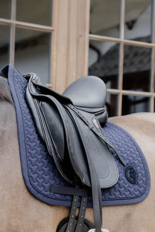 Tapis de selle 3D Logo Navy