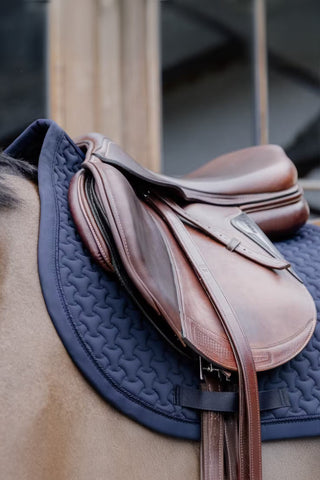 Tapis de selle 3D Logo Navy