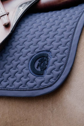 Tapis de selle 3D Logo Navy