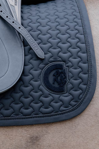 3D Logo Saddle Pad Black