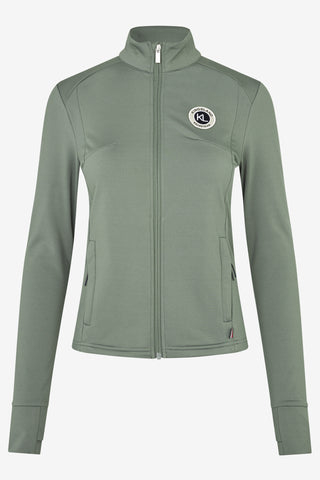 Kingsland KLLucy Sweater Micro Fleece Green Agave