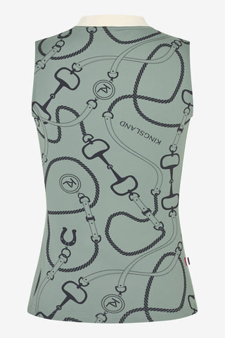 Kingsland KLLarissa Ærmeløs Træningstrøje Green Agave