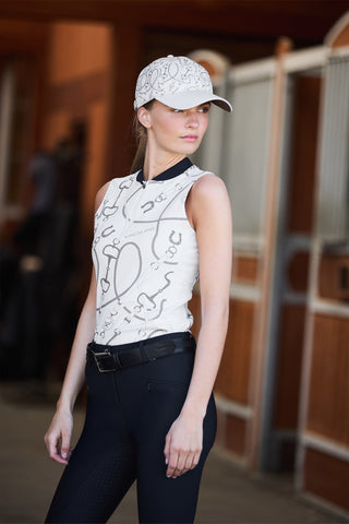 Ærmeløs træningstrøje KLLarissa Rainy Day