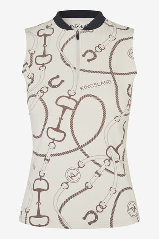 Ærmeløs træningstrøje KLLarissa Rainy Day