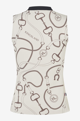 Ærmeløs træningstrøje KLLarissa Rainy Day