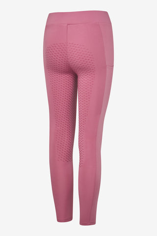 Kingsland KLLilo Leggings d'équitation Junior Full Grip Heather Rose