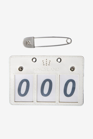 KLMaddie Nummerschild Wit