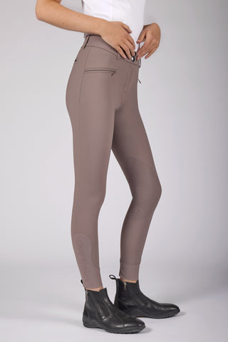 Reithose KLKerry Knie Grip Brown Iron