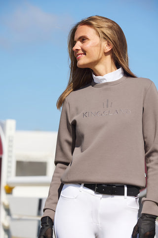 Kingsland KLLola Ladies Sweatshirt Brown Iron