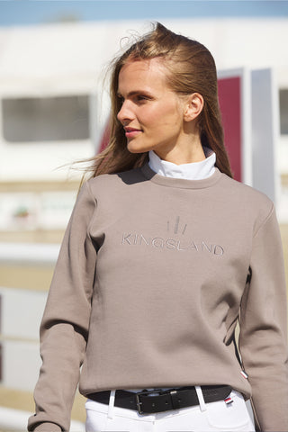 Kingsland KLLola Ladies Sweatshirt Brown Iron