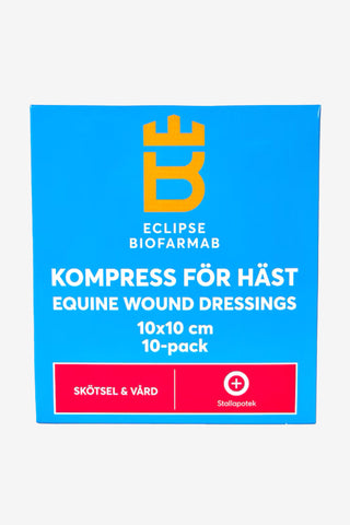 Compresse pour cheval 10x10cm