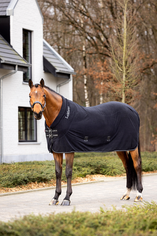 Fleece Cooler Rug Kudos Schwarz
