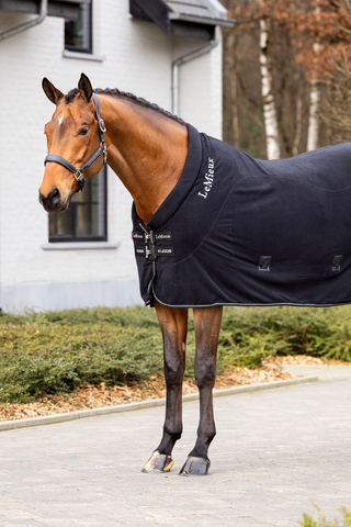 Fleece Cooler Rug Kudos Schwarz