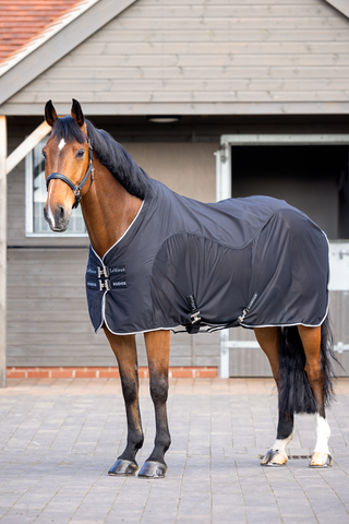 Abschwitzdecke Hybrid Kudos Schwarz