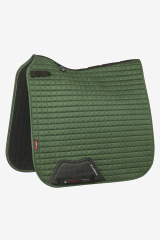 Samt Dressur Schabracke Grün