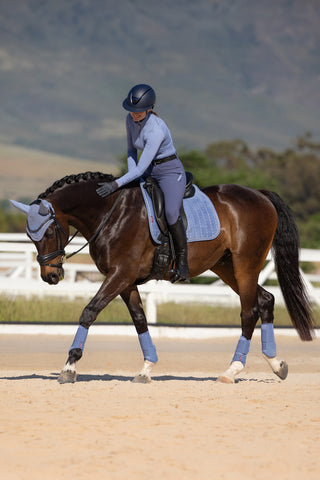 Tapis de dressage Velours Powder Blue