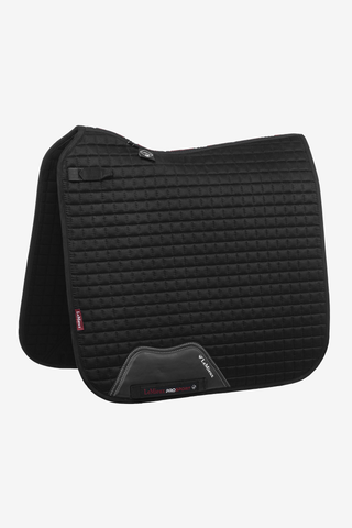 Suede Dressage Saddle Pad Black