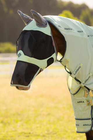 Masque anti-mouches Visor-Tek Demi Macaron