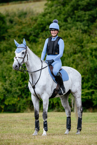 Tapis de saut velours Powder Blue