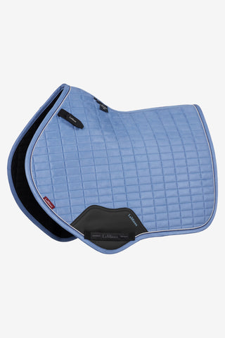 Schabracke Samt Powder Blue