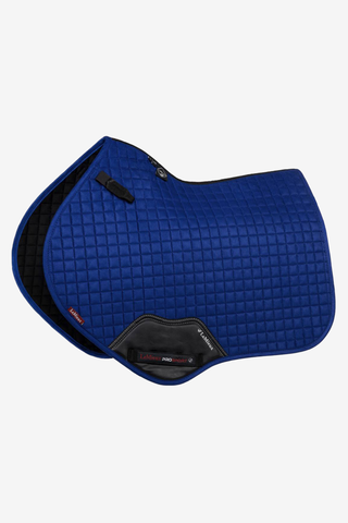 Suede Springzadeldek Blauw